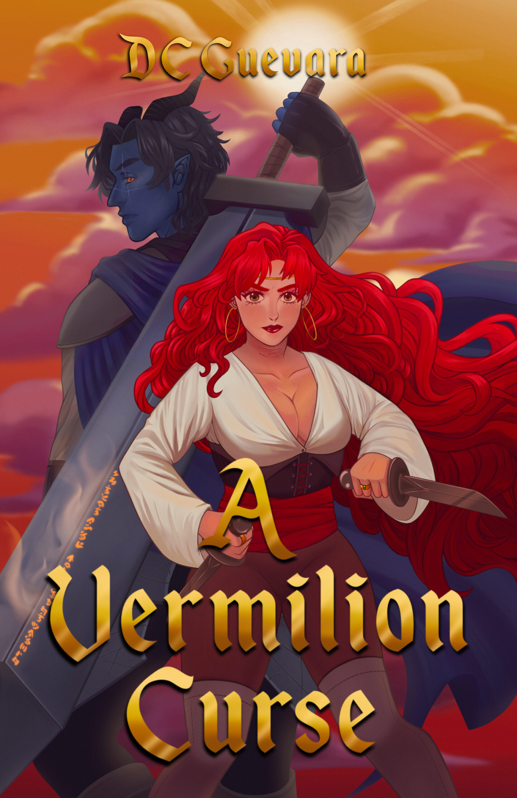 A Vermillion Curse – DC Guevara